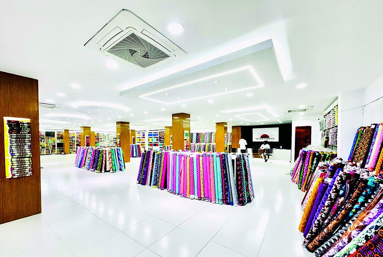 Dream Textiles showroom interior